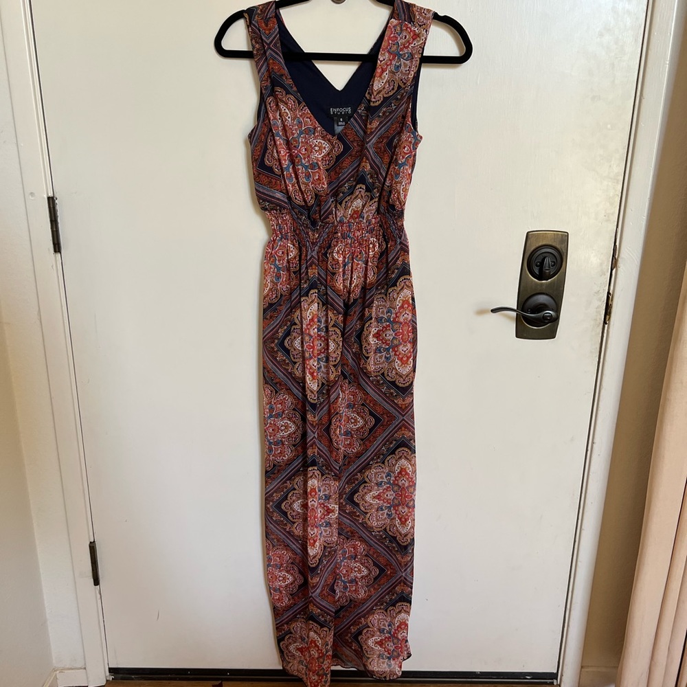 Enfocus Studio Dress Size 6 Brown